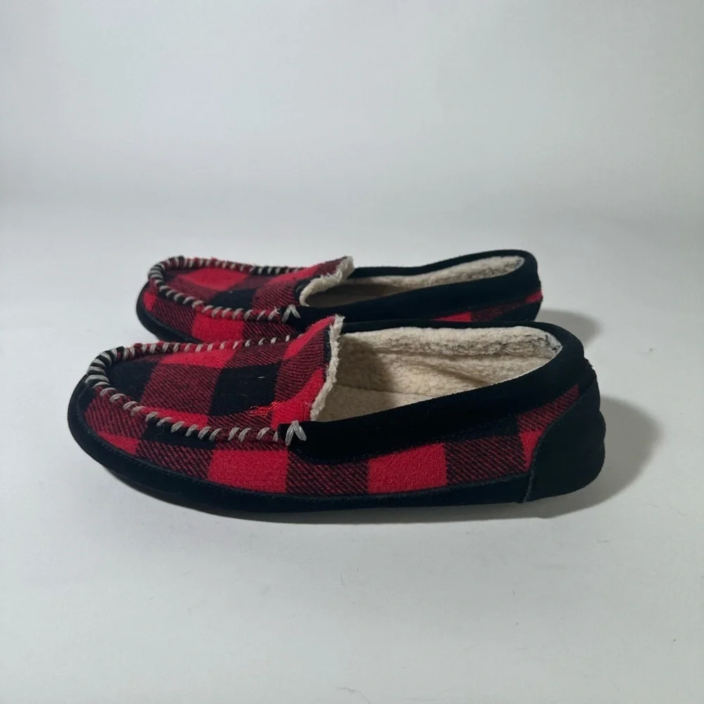 Polo Ralph Lauren Red and Black Loafers